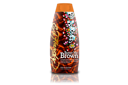 Ed Hardy Butter Me Brown Indoor Tanning Bed Lotion Bronzer 10 Oz