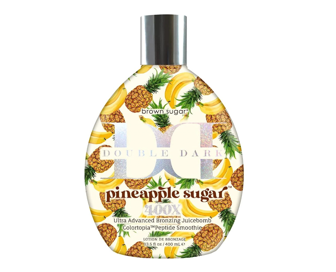 Brown Sugar Pineapple Sugar 400X Ultra Advanced Double Dark Bronzing Juicebomb 13.5oz