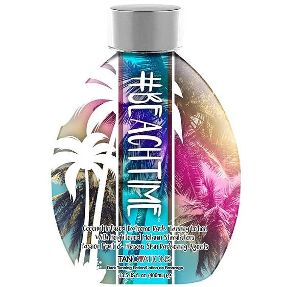Ed Hardy #Beachtime Dark Indoor Outdoor Coconut Infused Tanning Lotion 13.5oz