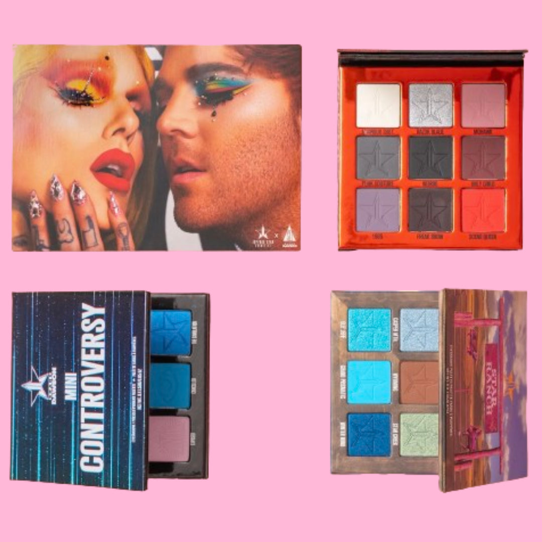 Jeffree Star Cosmetics Mini Eyeshadow Bundle Weirdo, Star Ranch & Mini Controversy