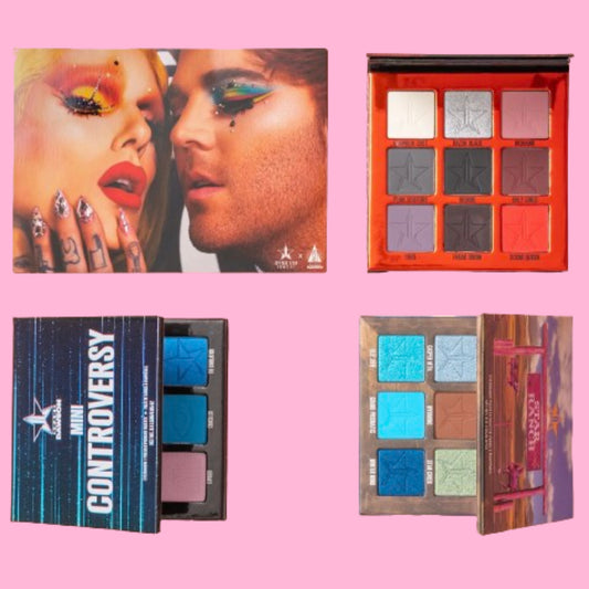 Jeffree Star Cosmetics Mini Eyeshadow Bundle Weirdo, Star Ranch & Mini Controversy
