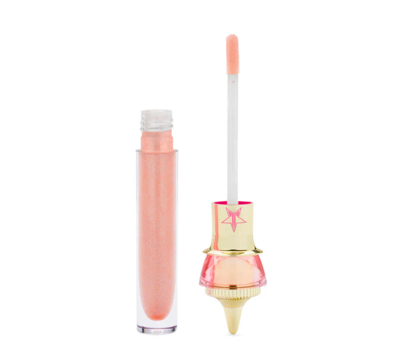Jeffree Star Cosmetics The Gloss DIAMOND JUICE ~ Soft champagne with gold reflects and a metallic finish