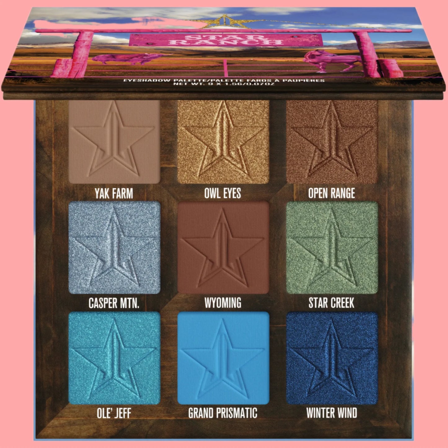 Jeffree Star Cosmetics Mini Star Ranch Eyeshadow Palette