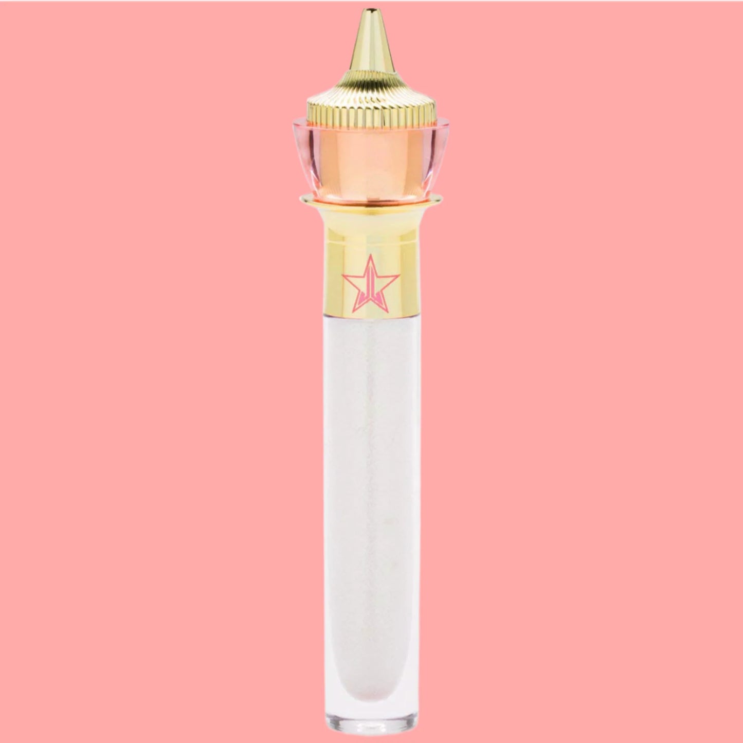 Jeffree Star Cosmetics The Gloss SKY HIGH ~ Metallic icy white with pale green and gold reflects