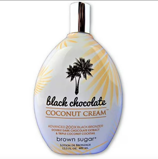 Brown Sugar BLACK CHOCOLATE COCONUT CREAM 200X Bronzer - 13.5 oz
