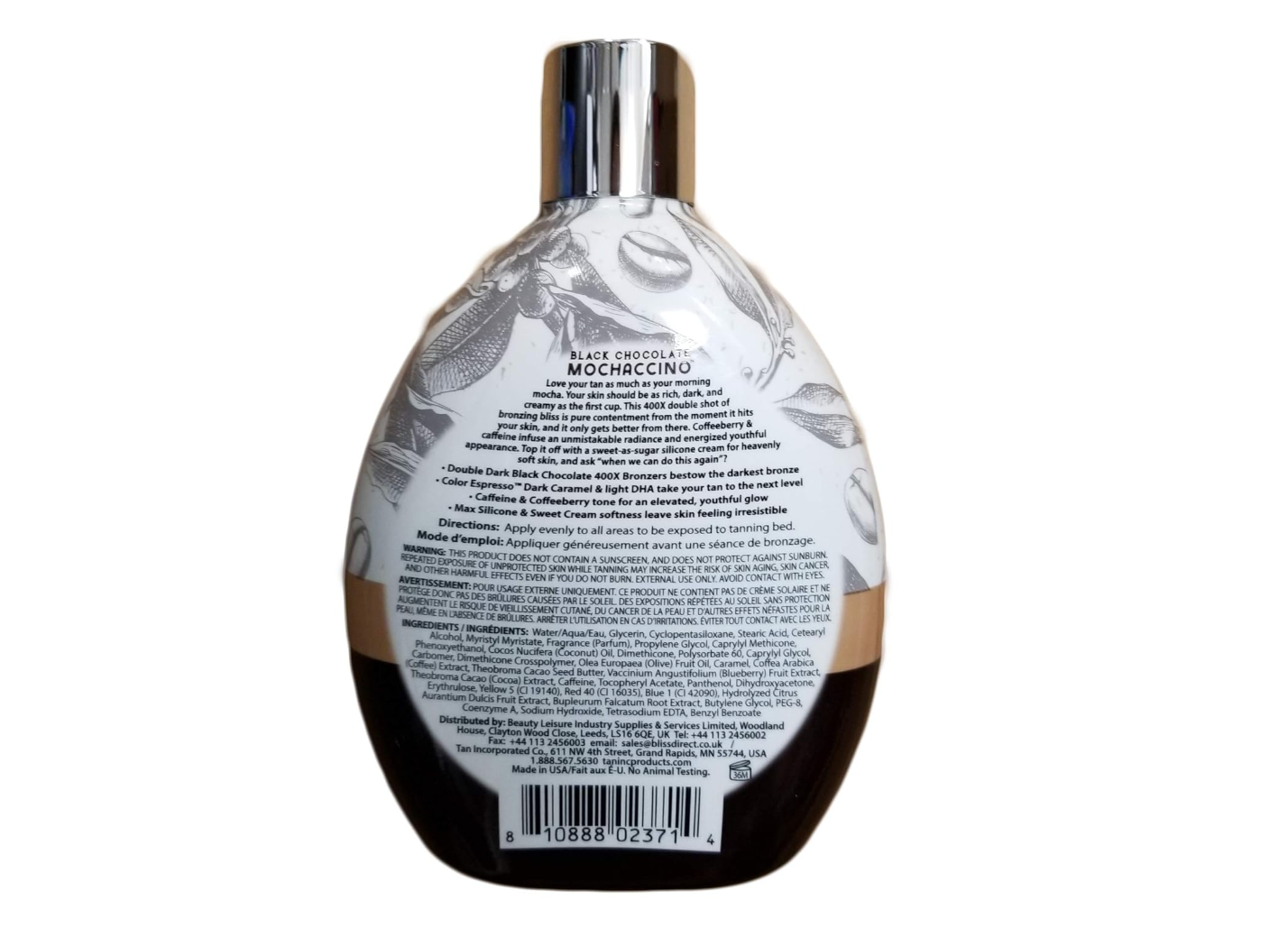 Brown Sugar Black Chocolate Double Dark Mochaccino 400X - 13.5 oz.