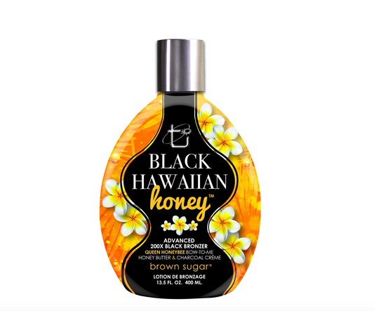 Brown Sugar Black Hawaiian Honey Bronzer,Lotion,Antioxidant,for All, 13.5 Oz
