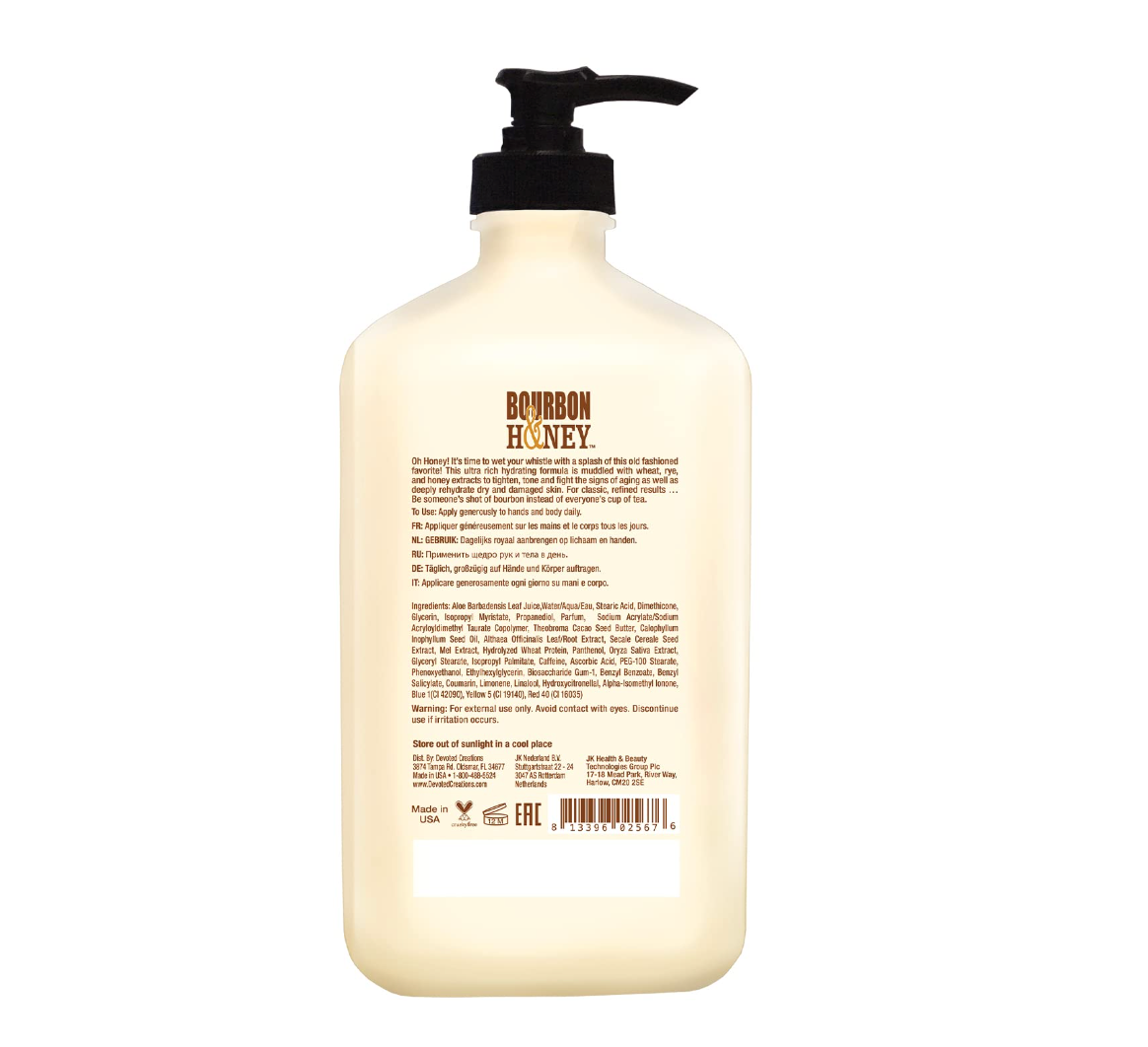 Devoted Creations Bourbon & Honey Moisturizer 18.25 oz