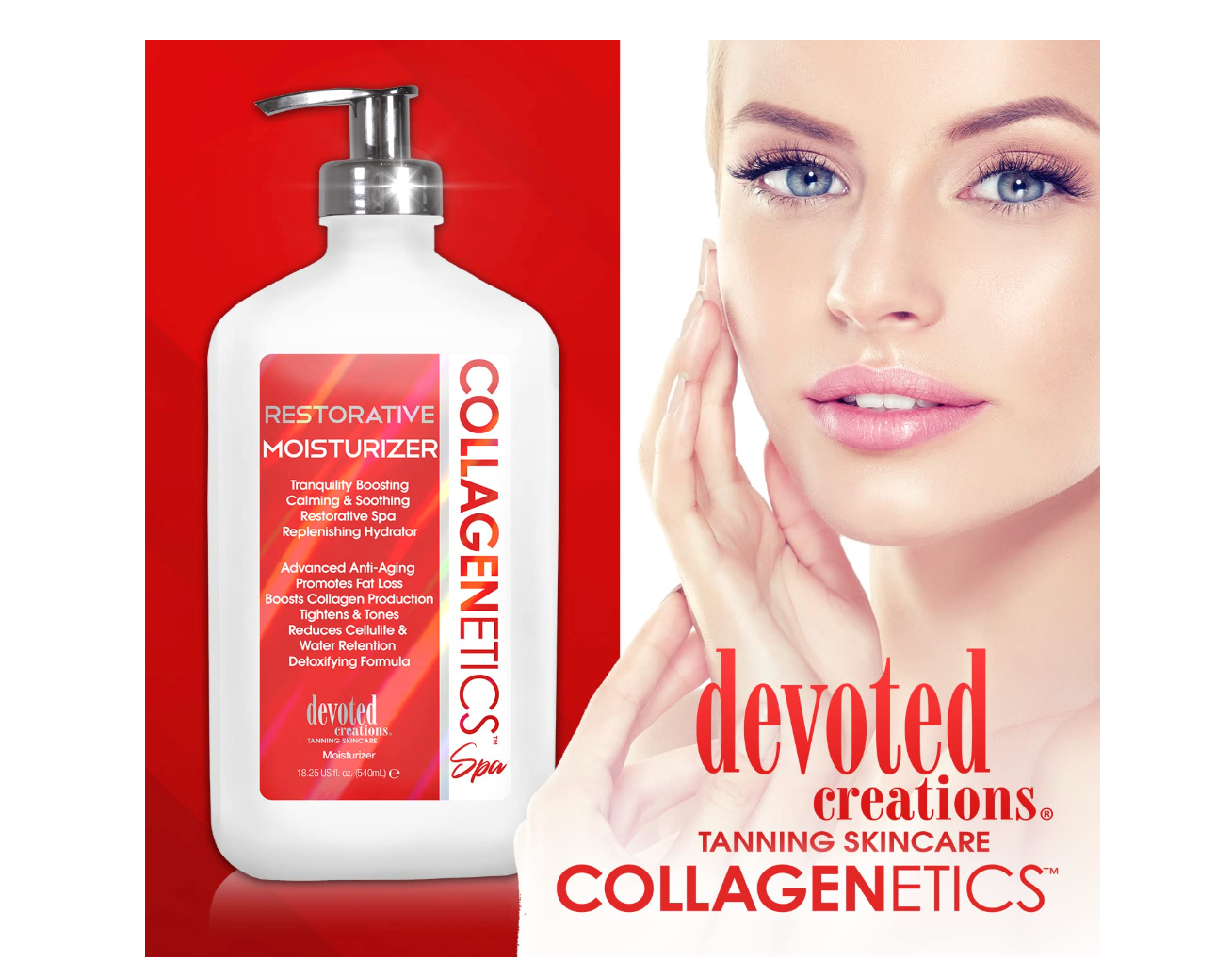 Devoted Creations Collagenetics Spa Restorative Moisturizer 18.25 oz