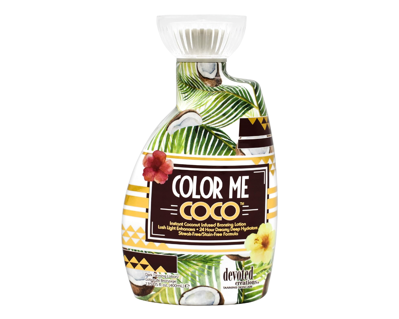 Devoted Creations Color Me Coco Bronzer Tanning Lotion 13.5 oz