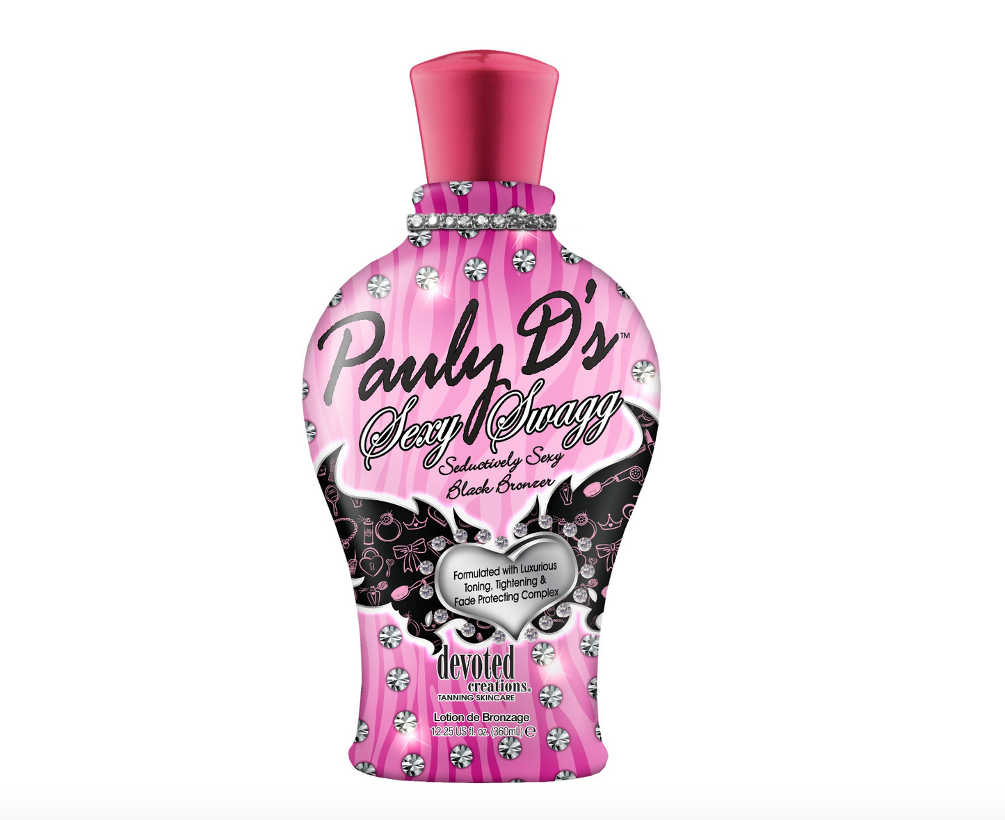 Devoted Creations Pauly D's Sexy Swagg Seductively Sexy Black Bronzer Tanning Lotion 12.25 oz