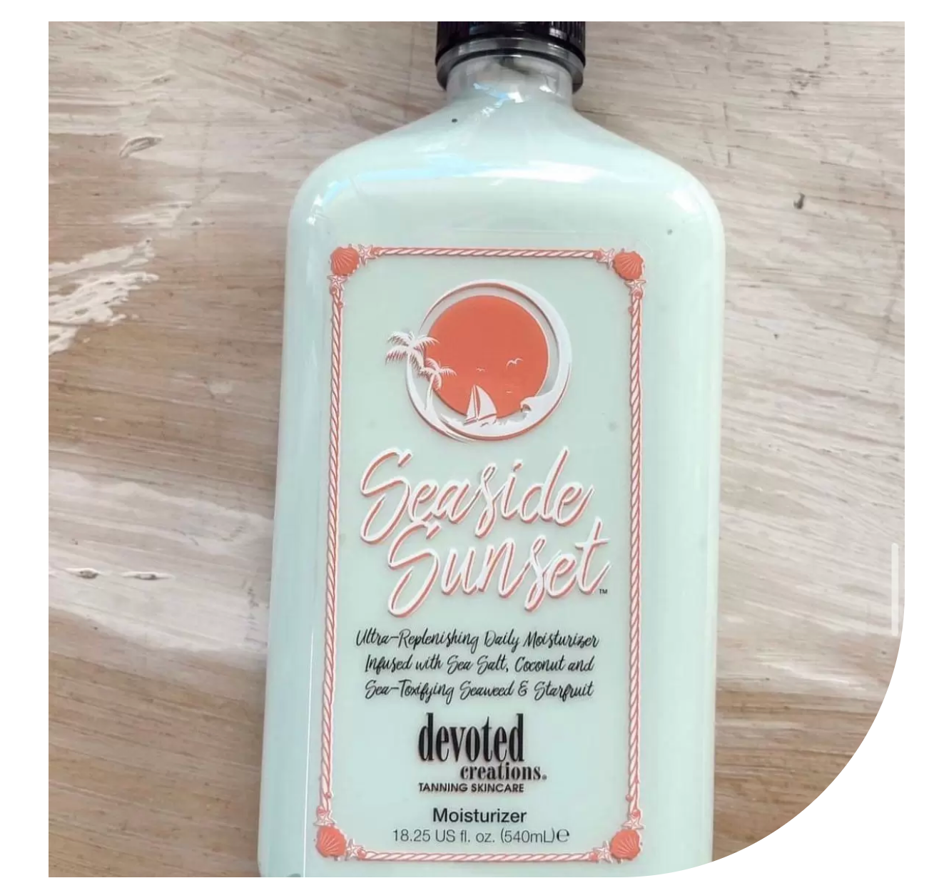 Devoted Creations Seaside Sunset Moisturizer 18.25 oz