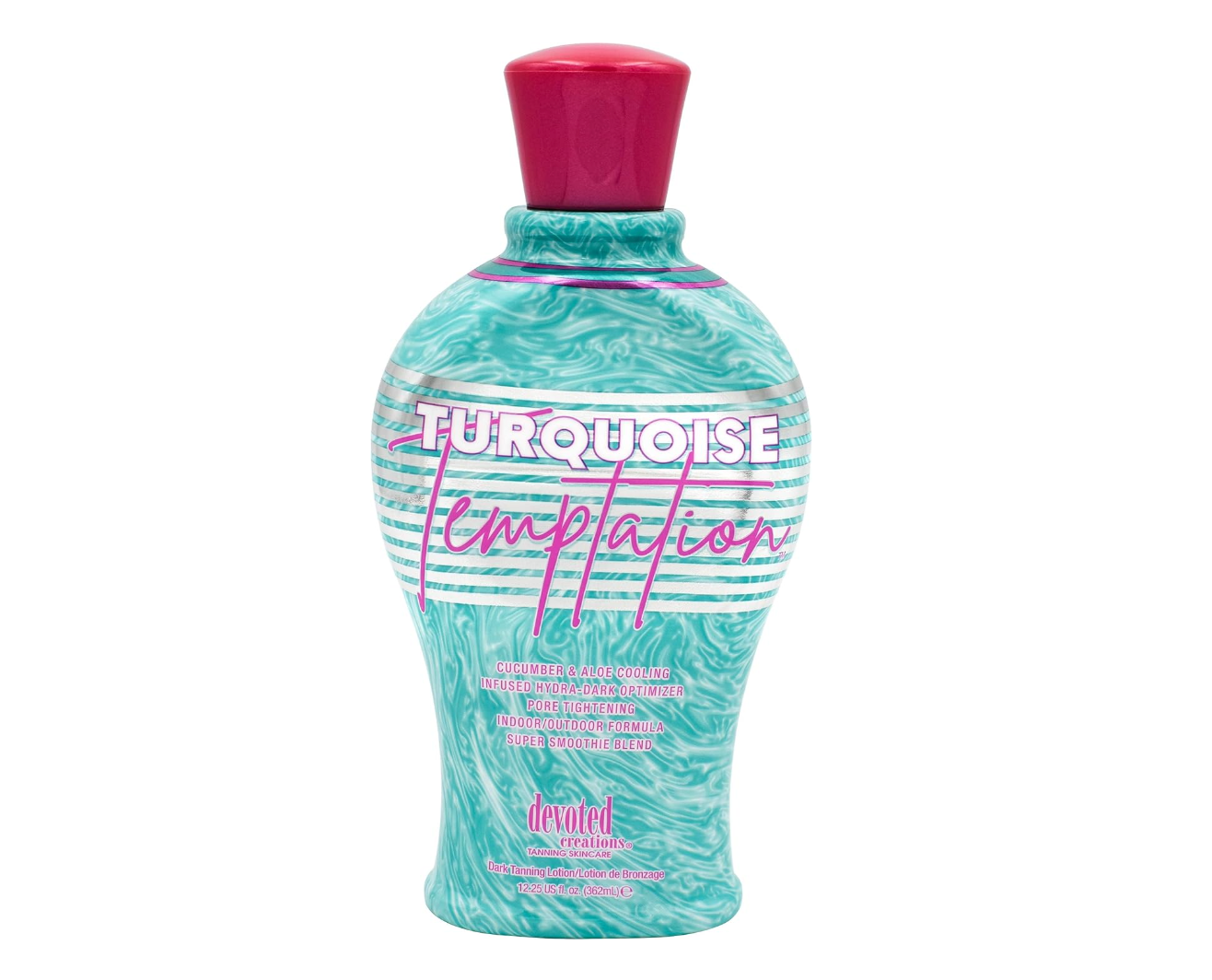 Devoted Creations Turquoise Temptation Indoor and Outdoor Tanning Lotion 12.25 oz