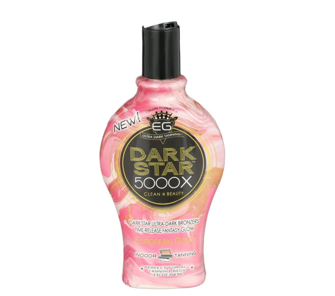 European Gold Dark Star 5000X Indoor Tanning Lotion, 12 oz