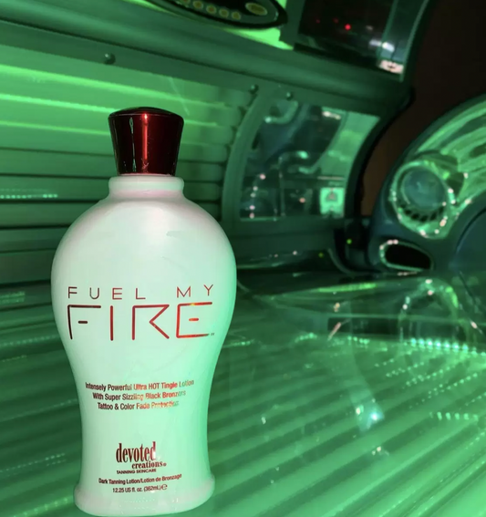 Fuel My Fire Super Sizzling Black Bronzing Lotion 12.25oz