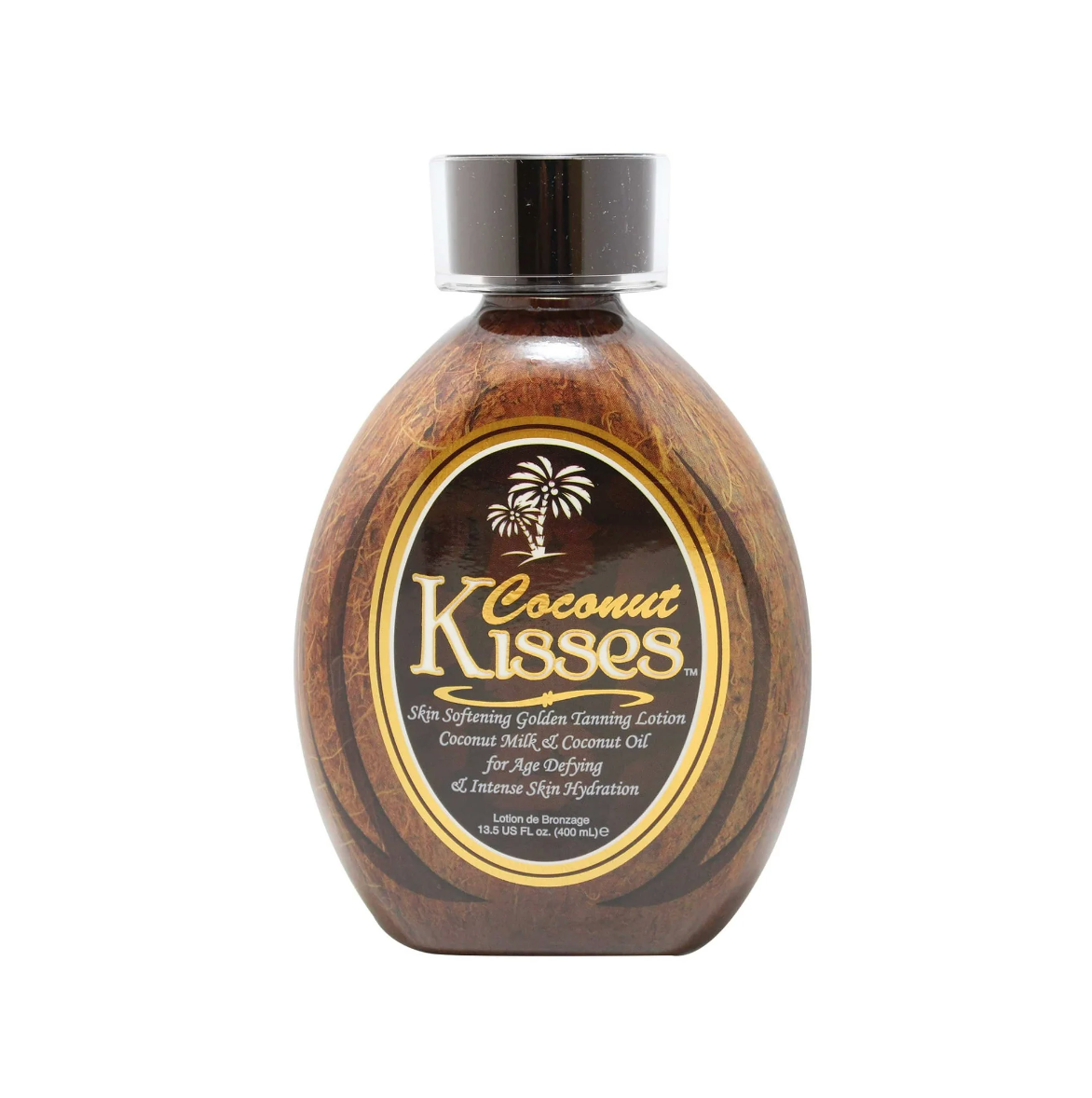 Ed Hardy Coconut Kisses Golden Tanning Lotion Cruelty Free, Gluten Free, Mineral Oil Free, DHA Free for All skin type,13.5 oz