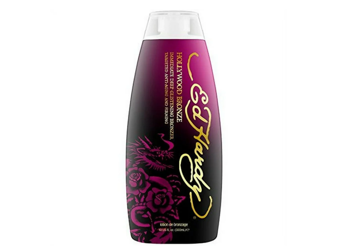 Ed Hardy Hollywood Bronze Bronzer Tanning Lotion, 10 oz.
