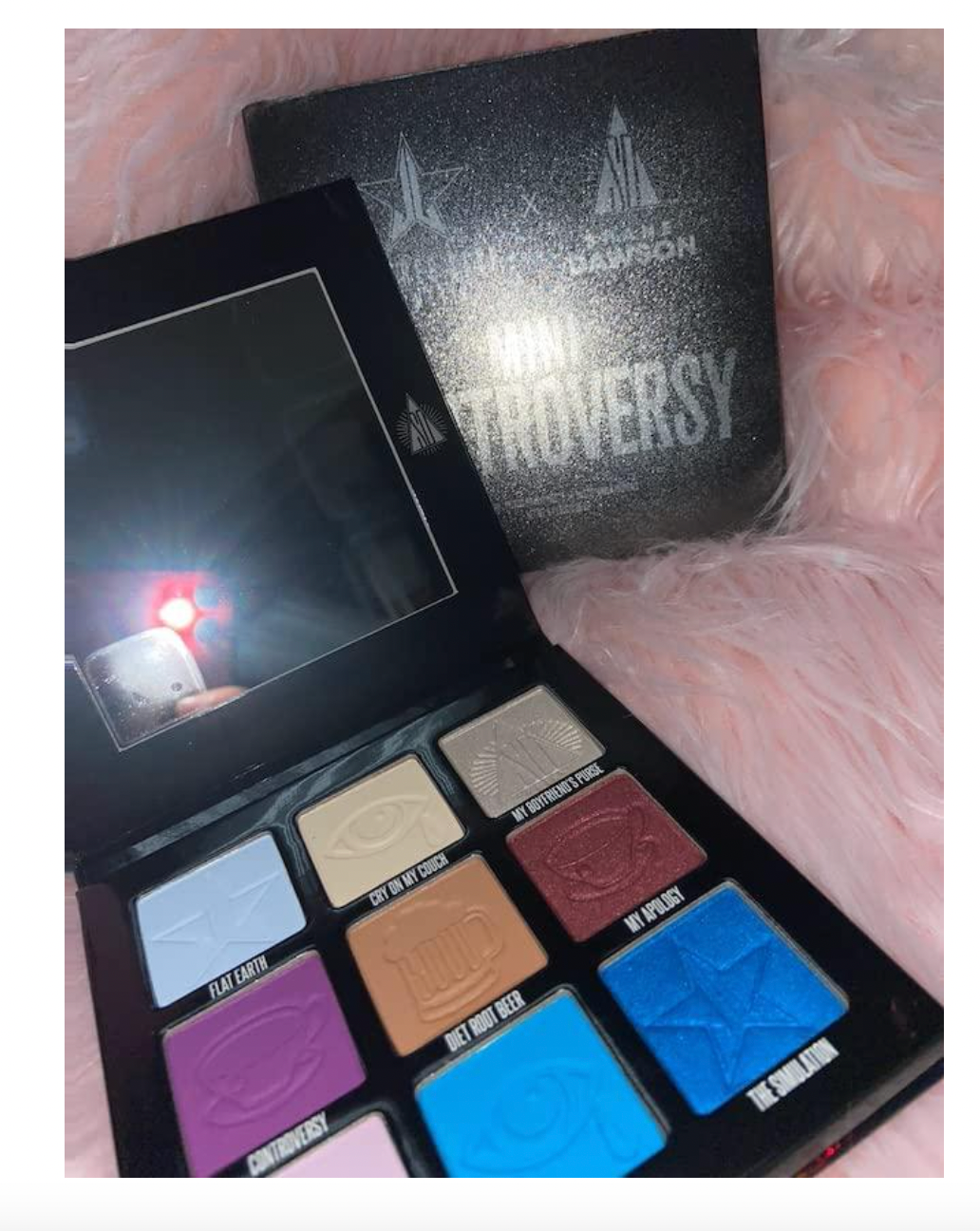 Jeffree Star Cosmetics Mini Eyeshadow Bundle Weirdo, Star Ranch & Mini Controversy
