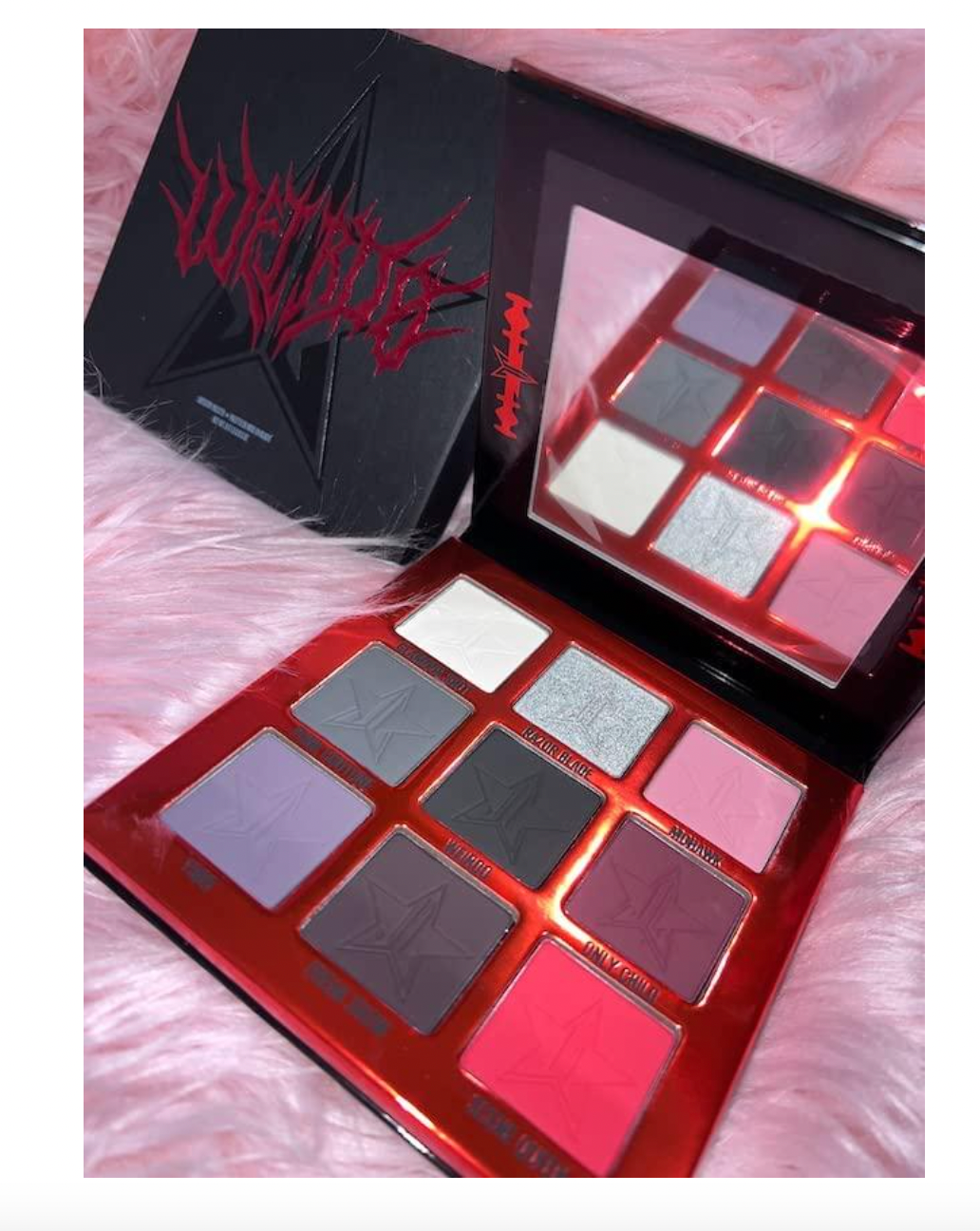 Jeffree Star Cosmetics Mini Eyeshadow Bundle Weirdo, Star Ranch & Mini Controversy