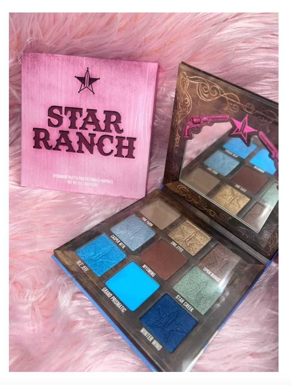 Jeffree Star Cosmetics Mini Eyeshadow Bundle Weirdo, Star Ranch & Mini Controversy