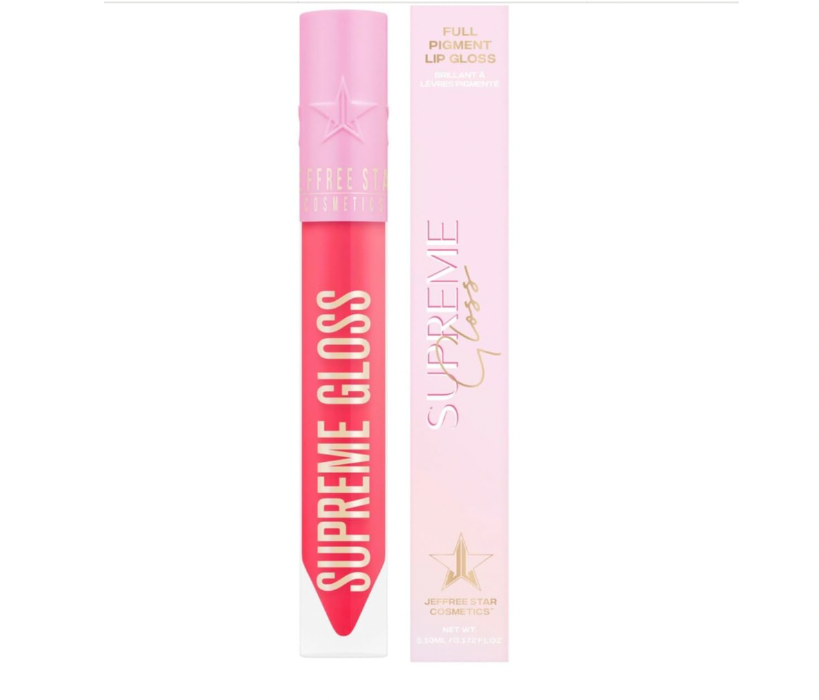 Jeffree Star Cosmetics Supreme Gloss Full Pigmented Lip Gloss (Pink Vault, MEDIUM)