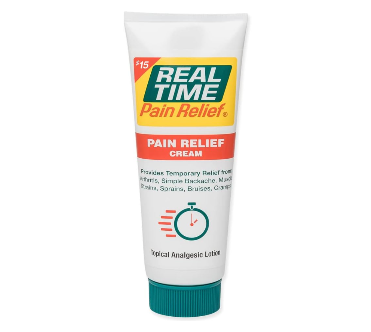 Real Time Pain Relief Cream, 3 Ounce Tube
