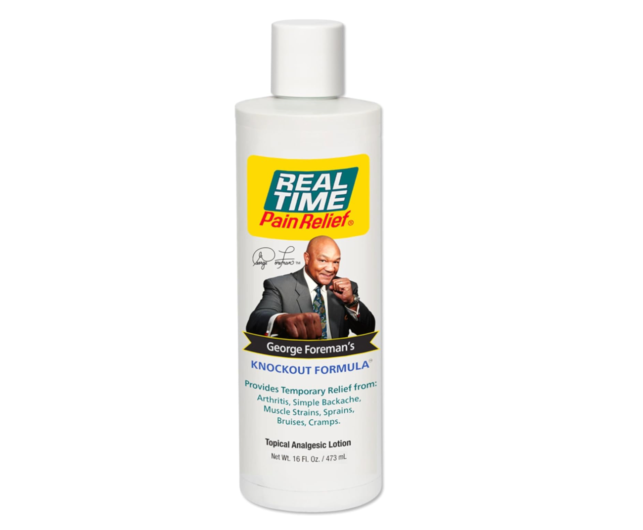 Real Time Pain Relief Knockout Formula - 16oz Bottle