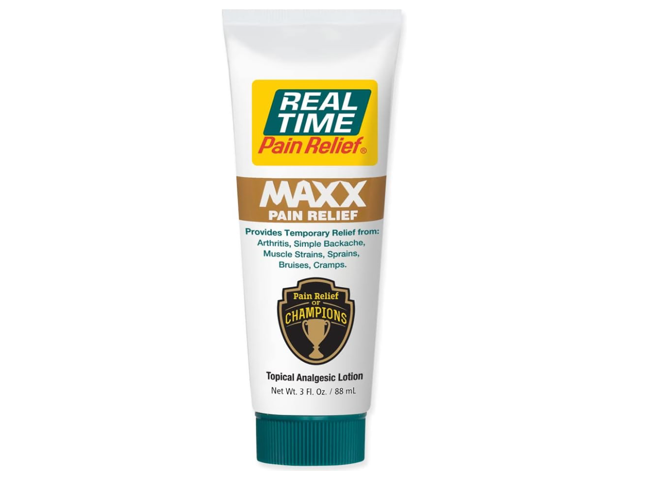 Real Time Pain Relief MAXX - 3oz Tube |