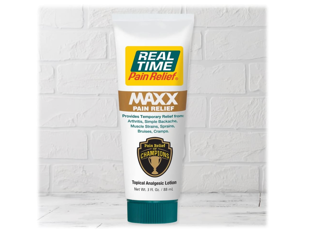 Real Time Pain Relief MAXX - 3oz Tube |
