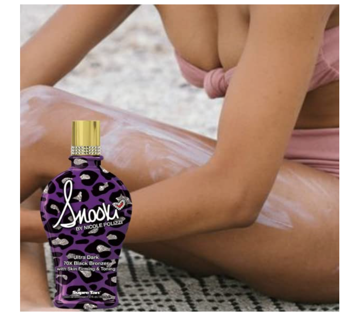 Supre - Snooki Ultra Dark 70X Black Bronzer w/ Skin Firm & Toning - 12 fl oz
