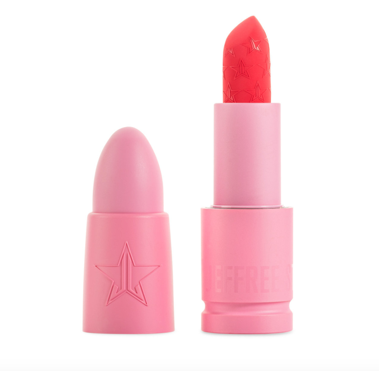 Jeffree Star Cosmetics Velvet Trap Pigment-Rich Lip Color with a Luxurious Velvet-Matte Texture Lipstick (Watermelon Soda, Medium)