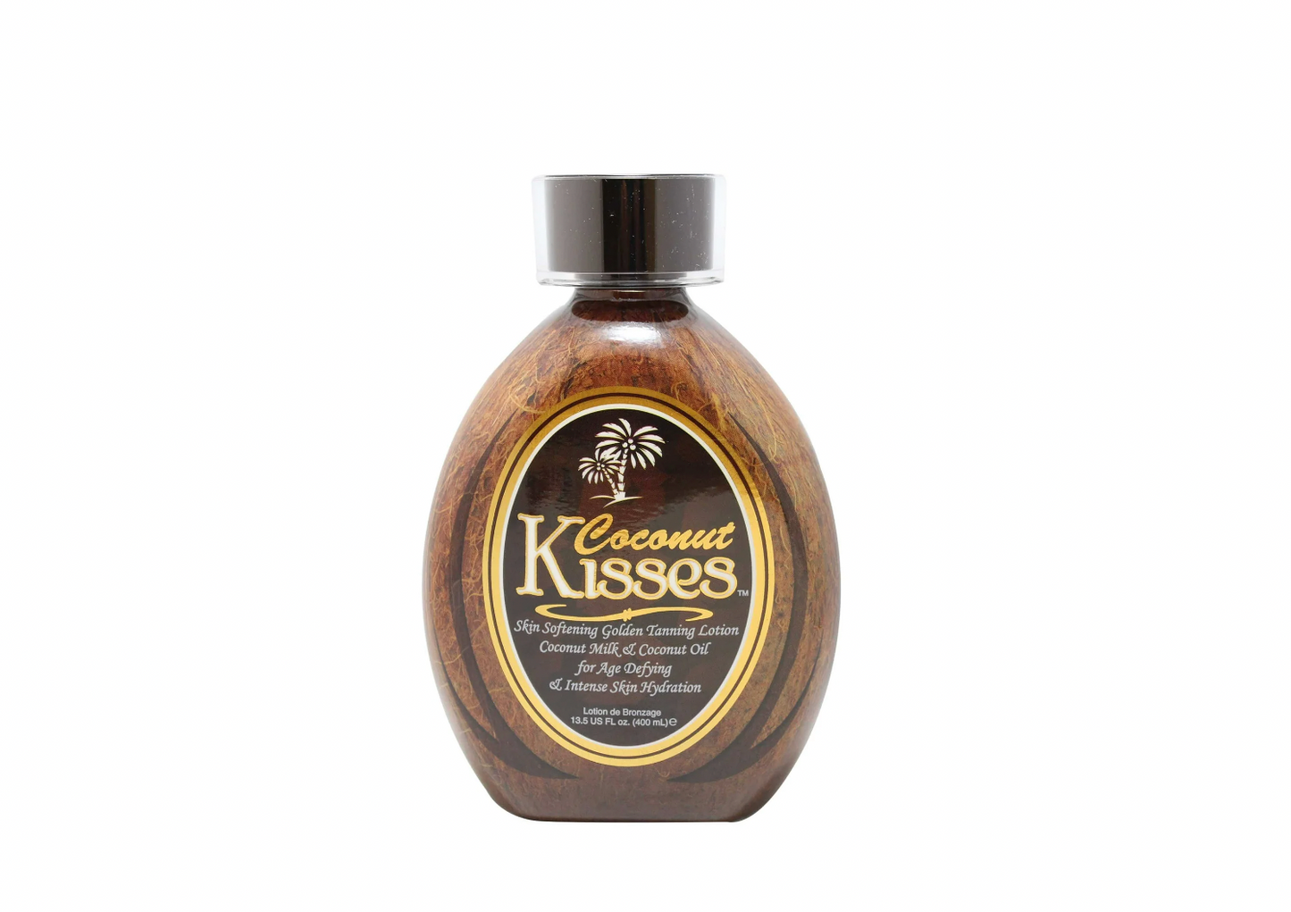 Lot of (2) Ed Hardy COCONUT KISSES Golden Tanning Lotion, 13.5 oz