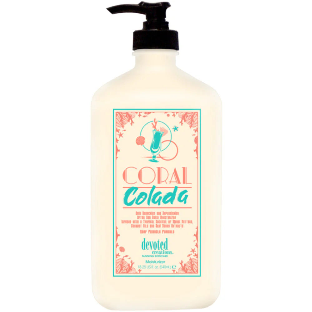Devoted Creations Coral Colada Moisturizer 18.25 oz