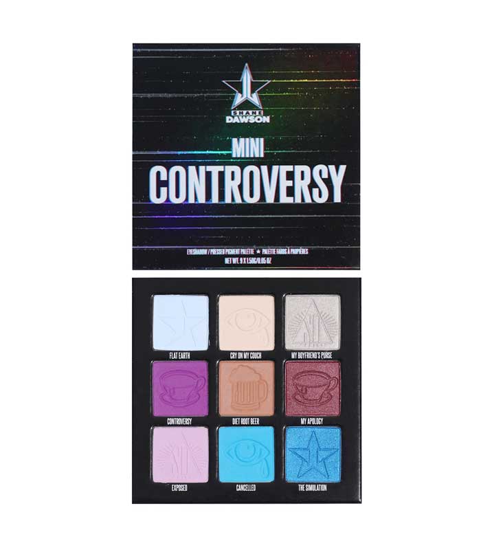 Jeffree Star x Shane Dawson Mini Controversy Palette